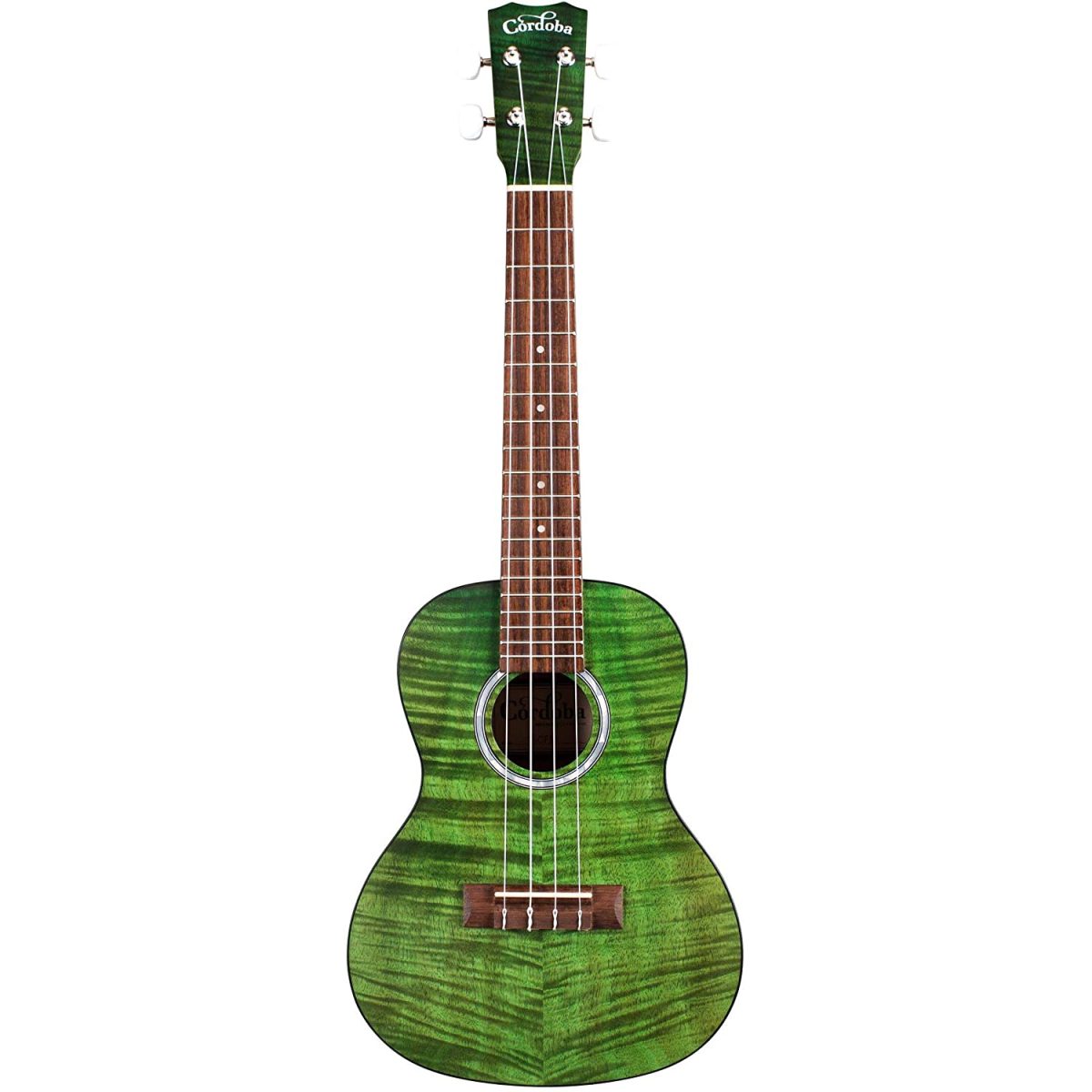 Cordoba 15CFM Concert Ukulele (Jade Green)