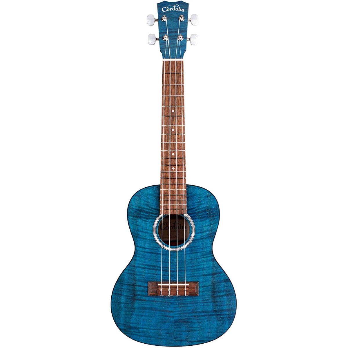 Cordoba 15CFM Concert Ukulele (Sapphire Blue)