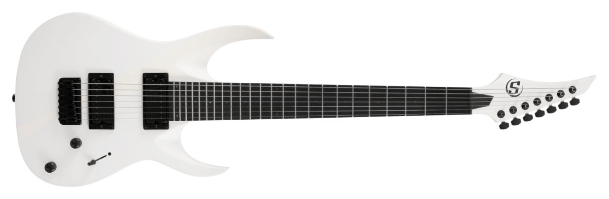 S by Solar AB4.7W – 7 String – White Matte