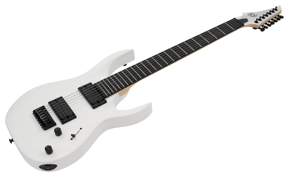 S by Solar AB4.7W – 7 String – White Matte