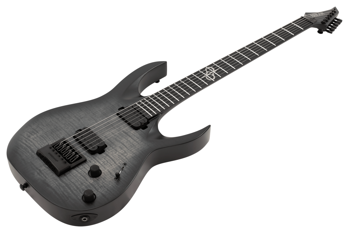 SOLAR A1.6FBB-29 – Flame Black Burst Matte