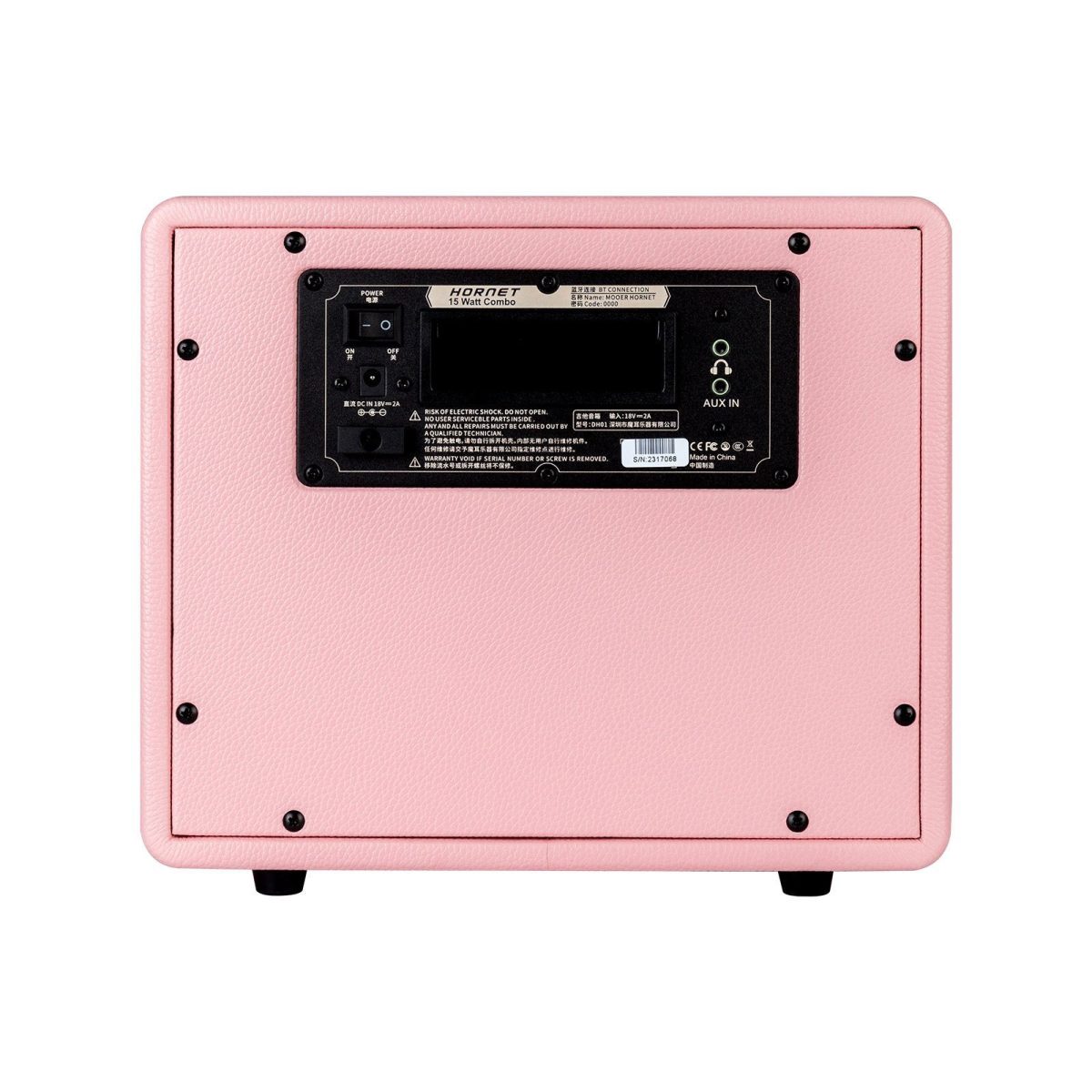 Mooer DH03 Hornet 15W Combo Gitar Amfisi (Pembe)