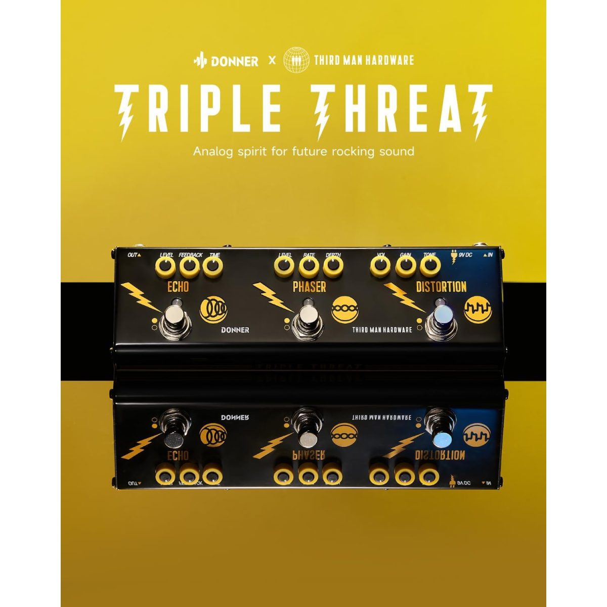 Donner Triple Threat Multi Efekt Pedalı